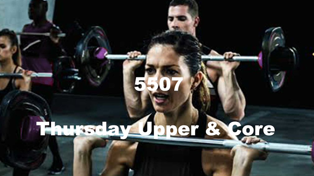 Thursday Upper & Core 💪 🔥