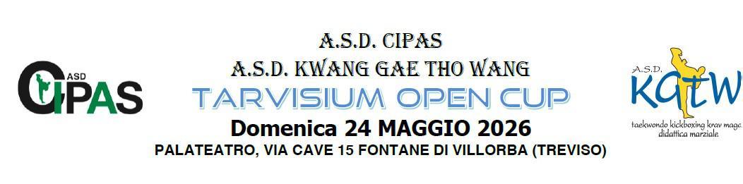 Tarvisium Open Cup Domenica 24 MAGGIO 2026