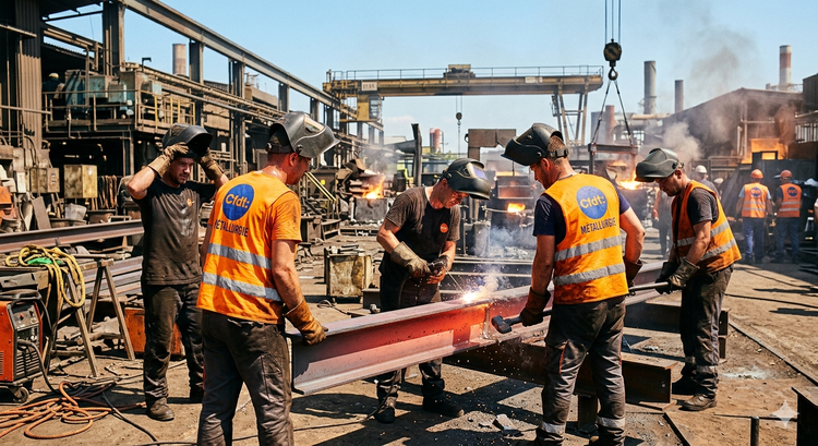 Travail sous de fortes chaleurs