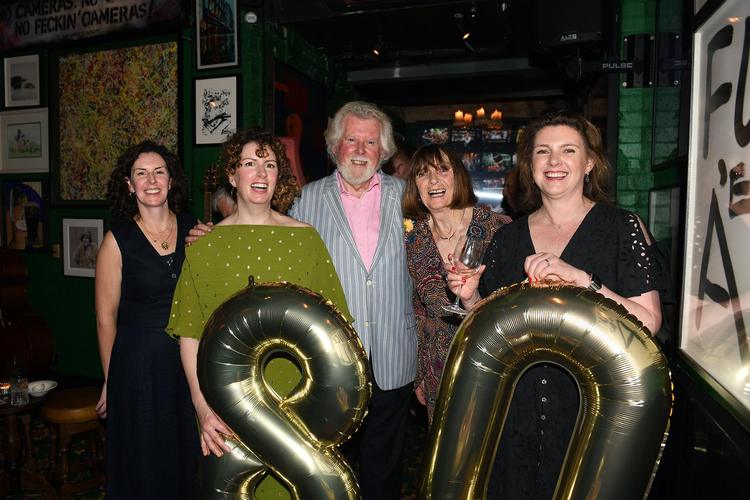 Andy Rogers’ marks 80th birthday with sparkling celebrations in Soho