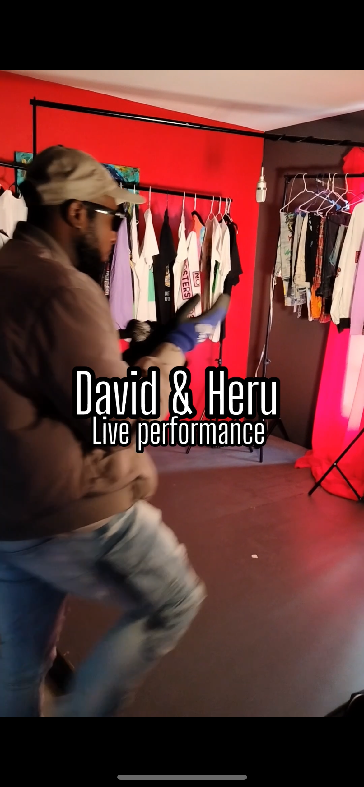 David & Heru Live Performance 