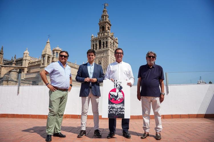 La Casa de la Provincia acoge la presentación de la 61º Caracola Lebrijana consolidando el firme compromiso de la Diputación con el festival