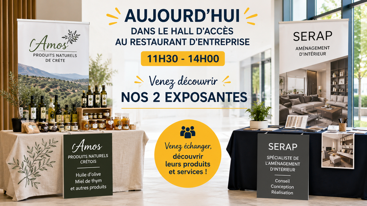 Deux expo-ventes aujourd'hui!