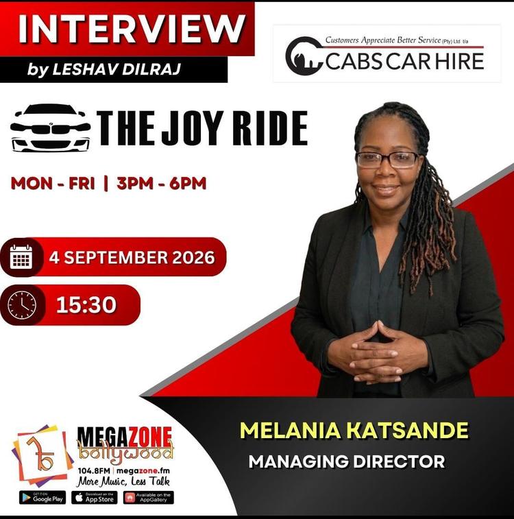 In Conversation with: Melania Katsande Managing Director of Cabs Car Hire