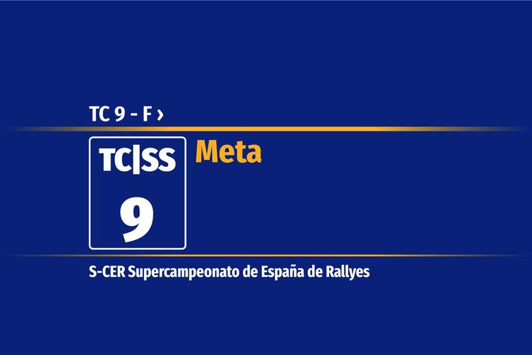 Tramo 9 &nbsp;›&nbsp; TC 9 - F | Meta