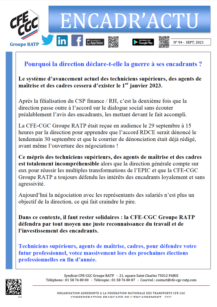 Encadr'ACTU n°94