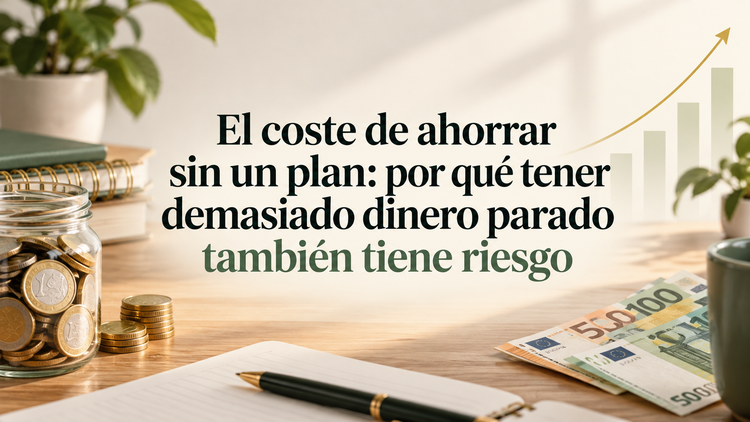 El coste de ahorrar sin un plan: por qué tener demasiado dinero parado también tiene riesgo
