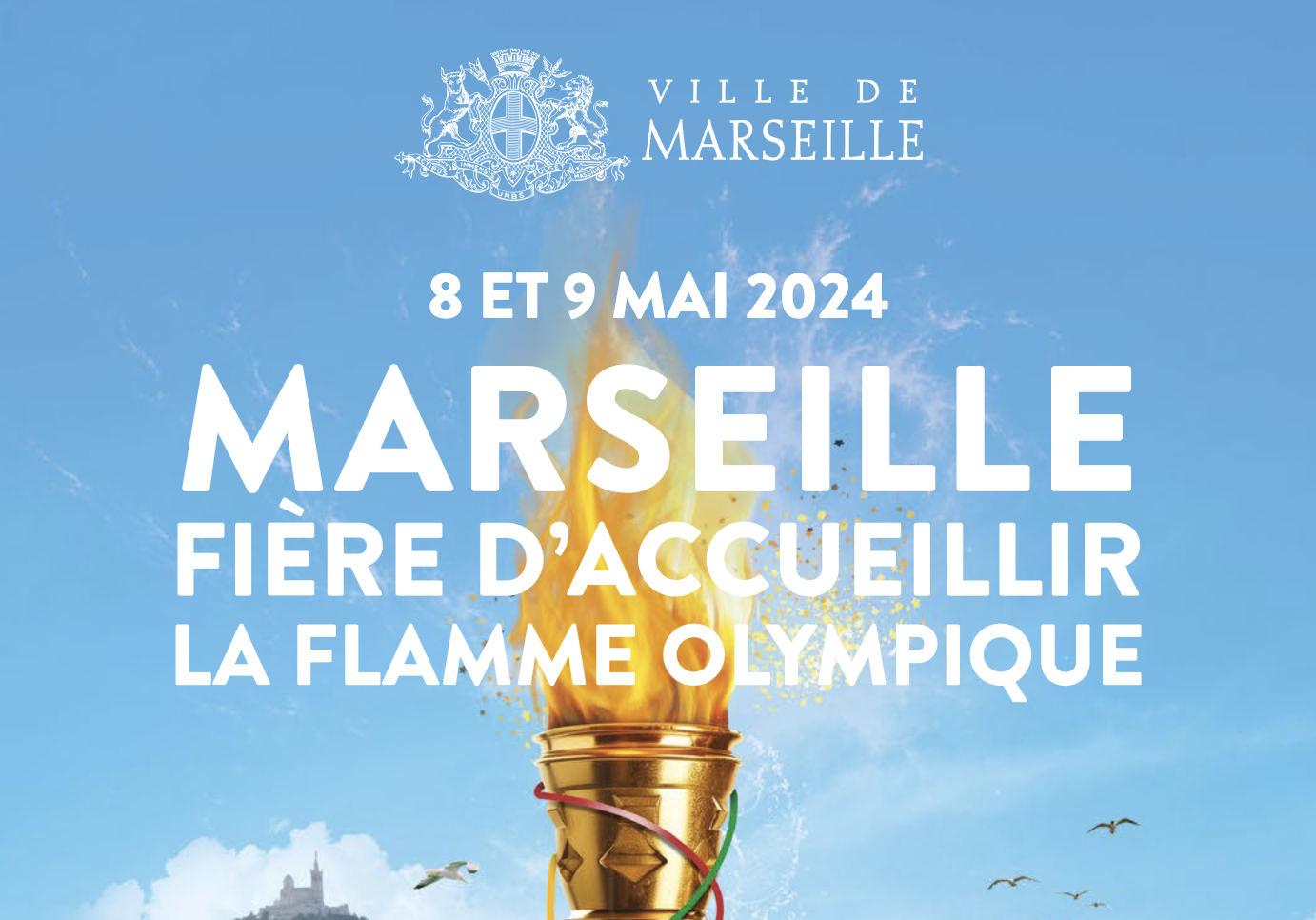 La Flamme Olympique illumine le Vieux-Port avec un show aérien spectaculaire!