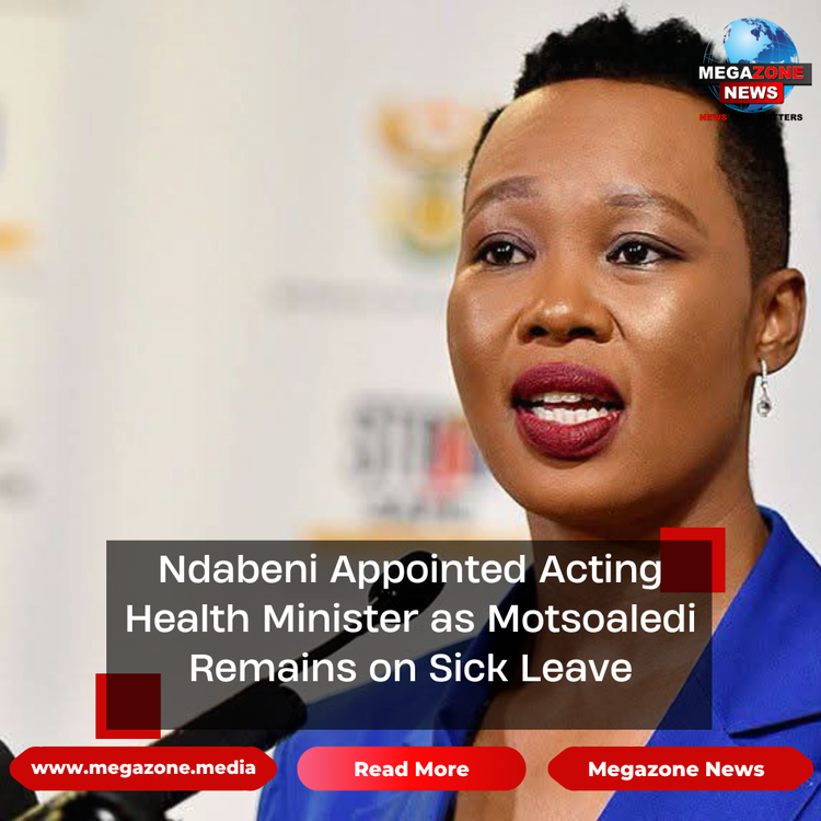 Ndabeni Appointed Acting Health Minister as Motsoaledi Remains on Sick Leave