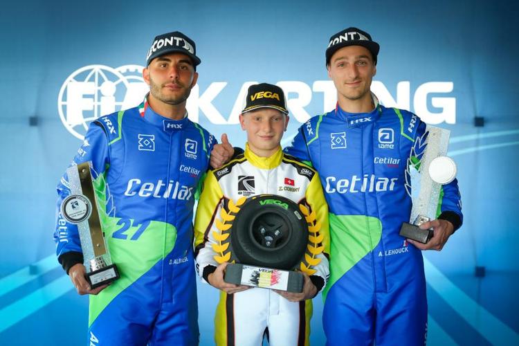 Danilo Albanese y Arthur Lehouck logran las primeras poles del Europeo de Karting KZ y KZ2
