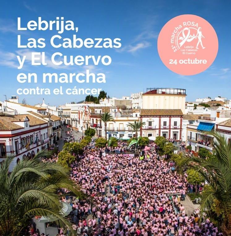 Lebrija acogerá este sábado 24 de octubre la XI Marcha Rosa Comarcal