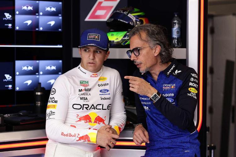 Hadjar remonta del P21 al P6 en Bélgica y Mekies lo califica como su mejor carrera