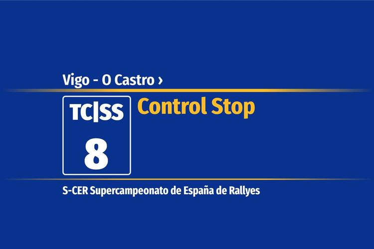 Tramo 8 &nbsp;›&nbsp; Vigo - O Castro | Control Stop