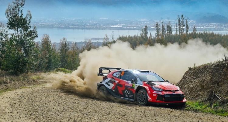 Katsuta domina el shakedown del Rally de Chile 2026 con Fulton