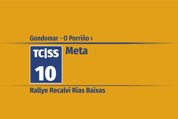 Tramo 10 &nbsp;›&nbsp; Gondomar - O Porriño | Meta