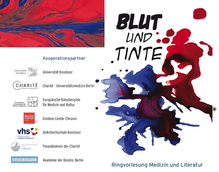 Blut und Tinte 2022 - Ringvorlesung Medizin und Literatur (mit Live-Stream)