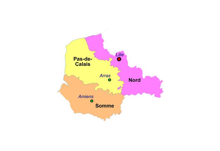 Carte et départements