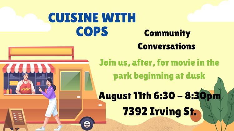 Cuisine with Cops - Community Conversations