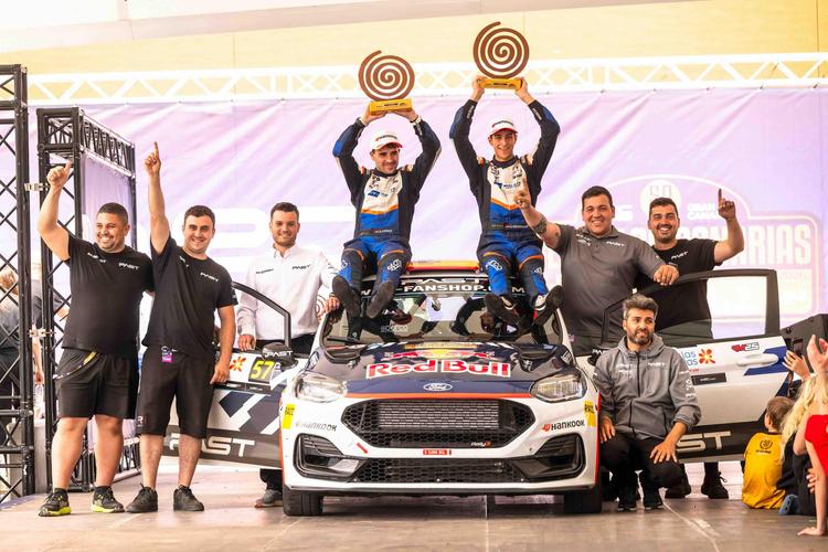 Gil Membrado gana su primer rally del Mundial debutando en Canarias