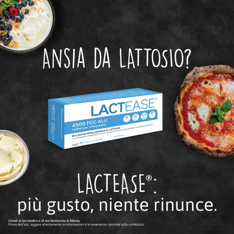 🥛  Lactease 4500: digerisci il Lattosio con un click!