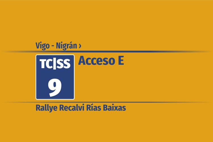Tramo 9 &nbsp;›&nbsp; Vigo - Nigrán | Acceso E