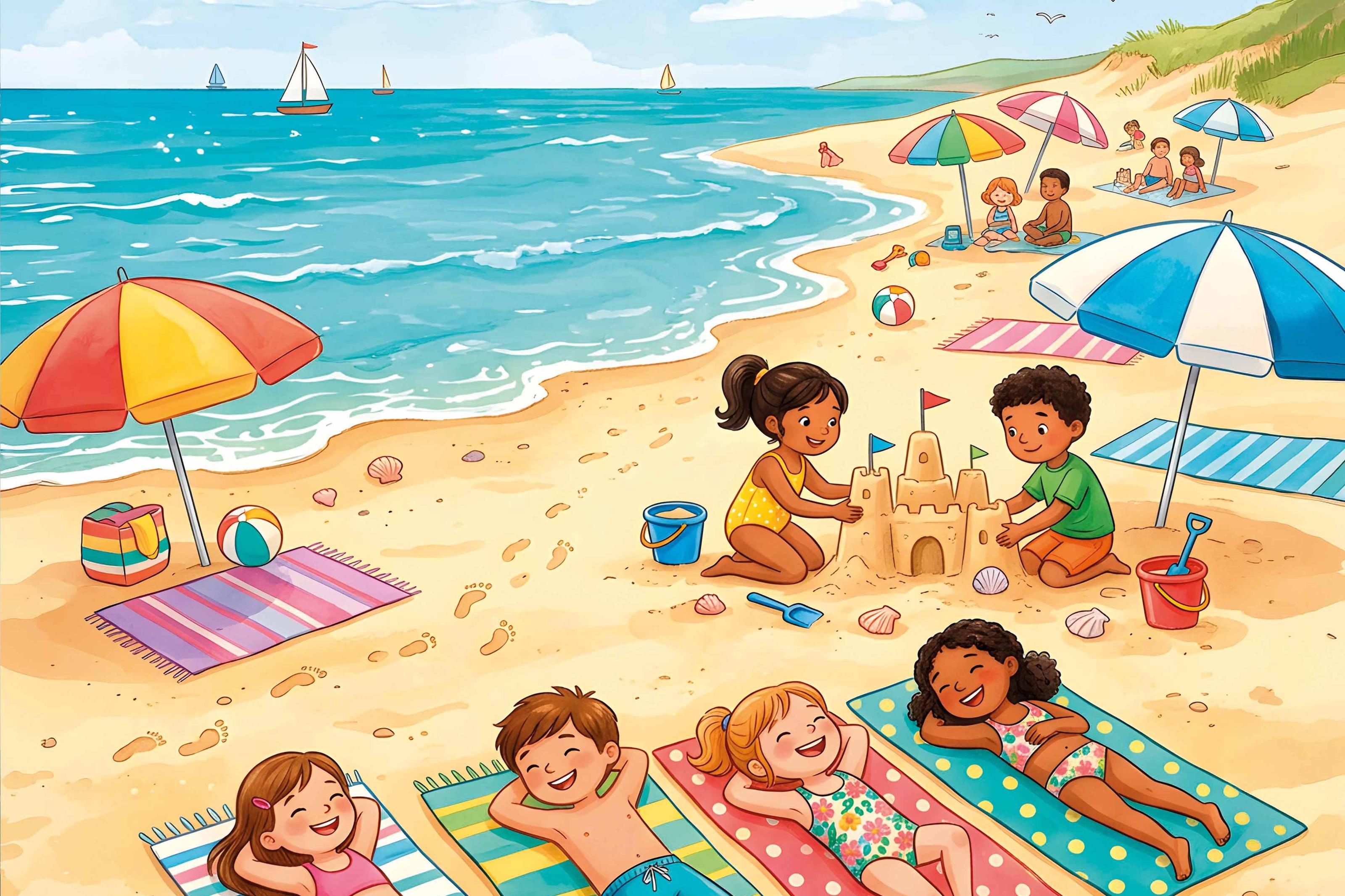 Bronzeado, Férias de verão