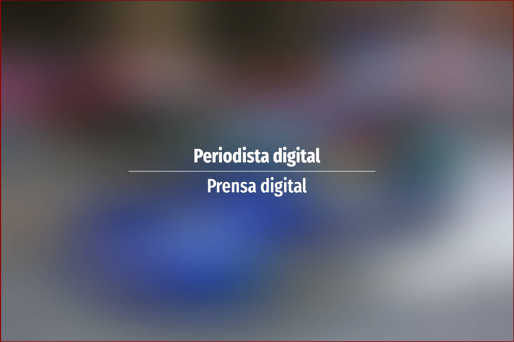Periodista digital