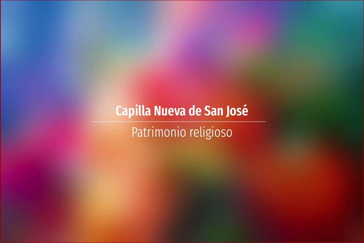 Capilla Nueva de San José