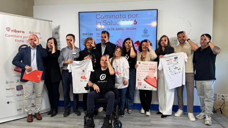 Caminata por la Salud: marcha solidaria el domingo entre los dos hospitales de Elche para visibilizar a quienes aún no tienen diagnóstico