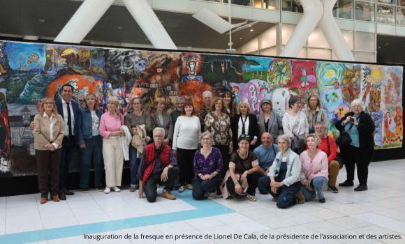 “Humanité, entre ombre et lumière” : une fresque immersive à découvrir dans l’atrium de l’HD13 !