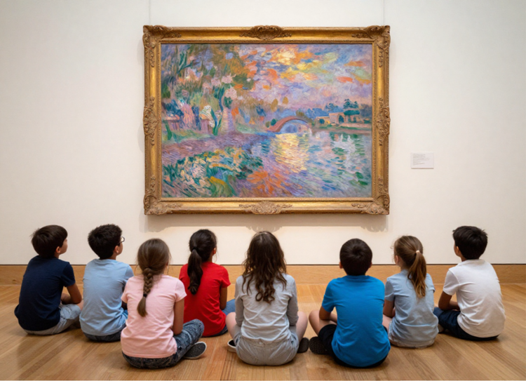 La Ludoteca municipal acerca el arte y el conocimiento a la infancia con un taller dedicado a los museos