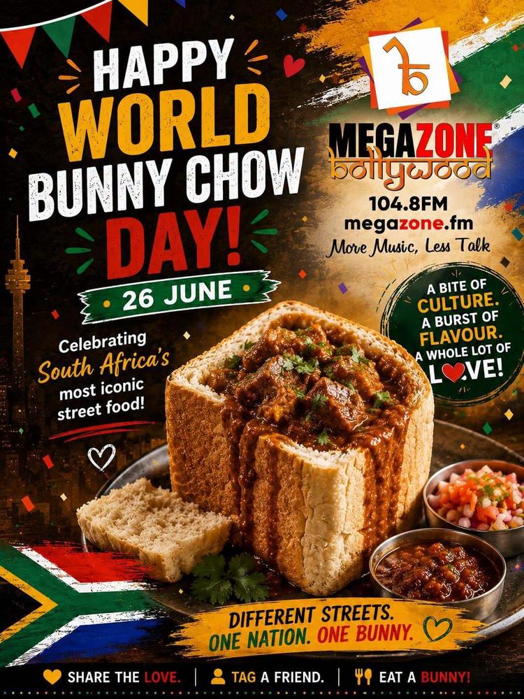 #TJR Celebrates World Bunny Chow Day - with Manhattans Gateway