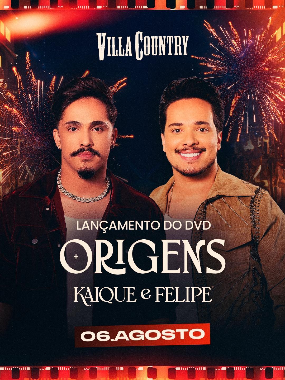 Kaique & Felipe levam a experiência do DVD "Origens" ao palco do Villa Country