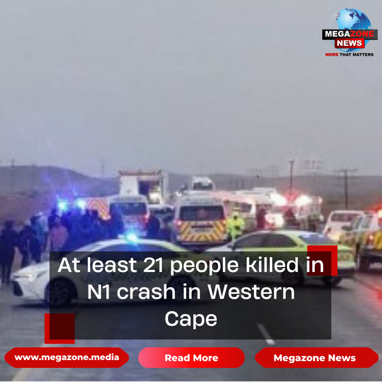 At least 21 people killed in N1 crash in Western Cape