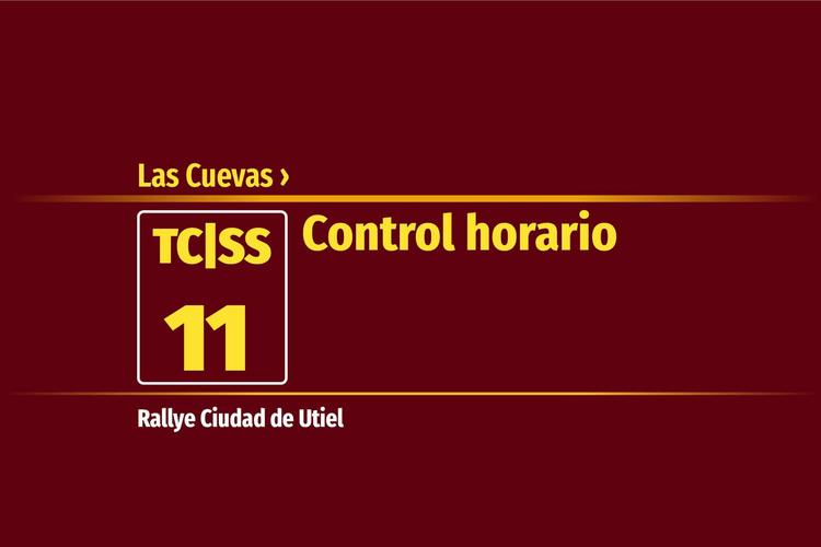 Tramo 11 &nbsp;›&nbsp; Las Cuevas | Control horario | ZE