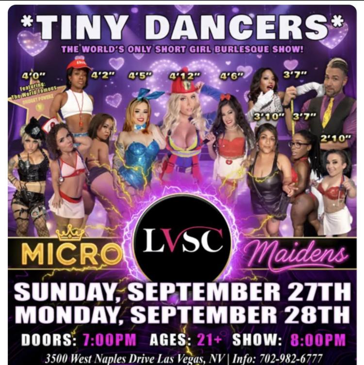 MICRO MAIDENS ARE COMING TO LVSC!