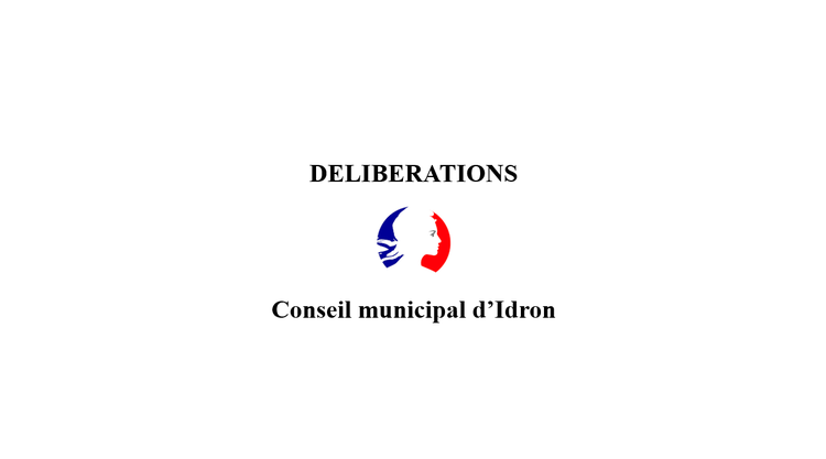 Conseil municipal - 20 avril 2026 - Commune d'Idron
