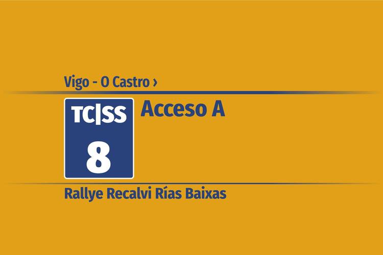 Tramo 8 &nbsp;›&nbsp; Vigo - O Castro | Acceso A