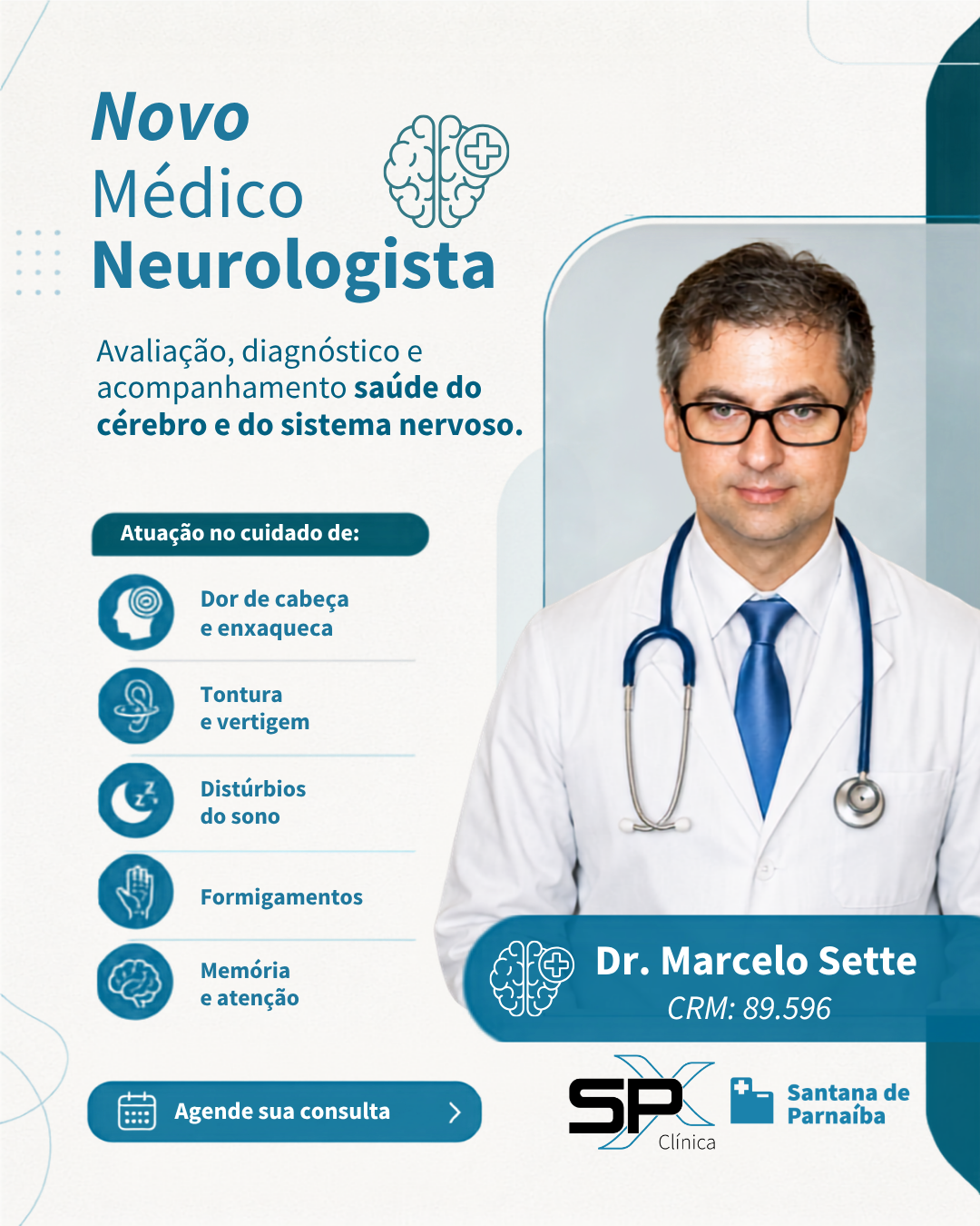 🧠🎉 A SPX Clínica Dá as Boas-Vindas ao Nosso Novo Neurologista!