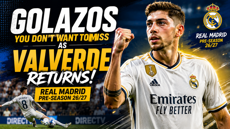 GOLAZOS you don't want to miss as VALVERDE RETURNS! | Real Madrid pre-season 26/27