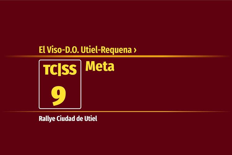 Tramo 9 &nbsp;›&nbsp; El Viso-D.O. Utiel-Requena | Meta