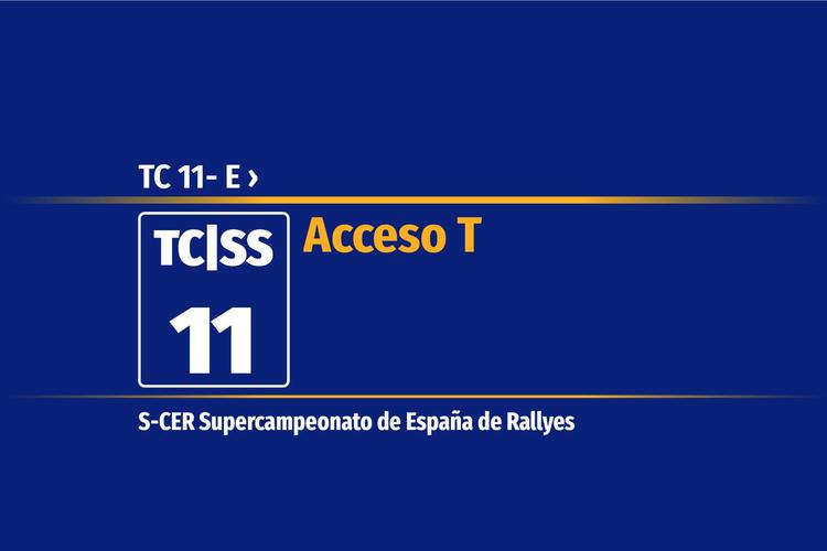 Tramo 11 &nbsp;›&nbsp; TC 11- E | Acceso T