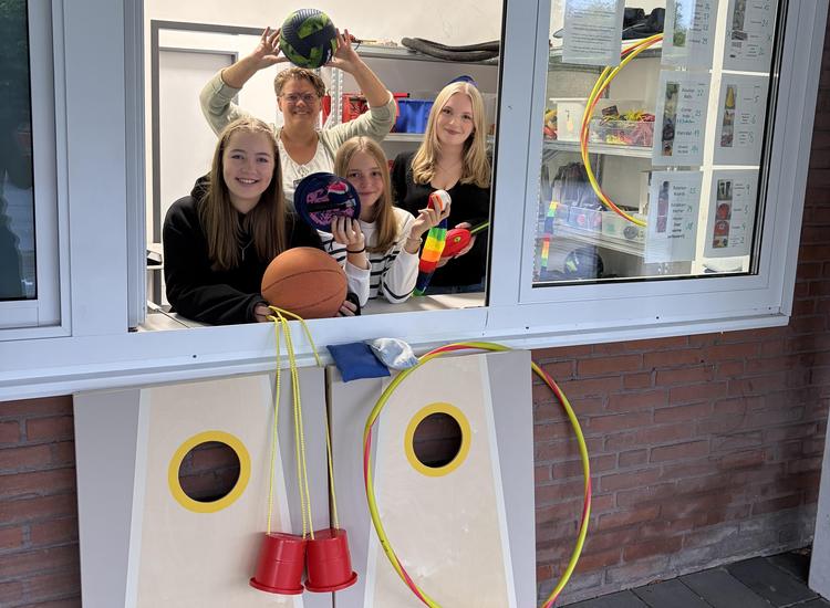 Unterstützung für den Bewegungskiosk an der Gesamtschule