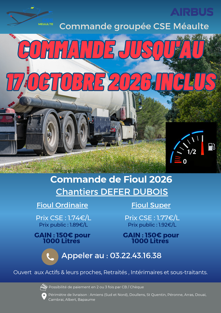 Commande Fioul