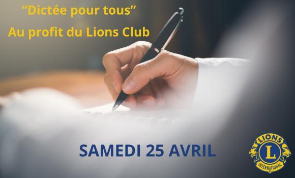 Et si vous faisiez une dictée pour la bonne cause ? 