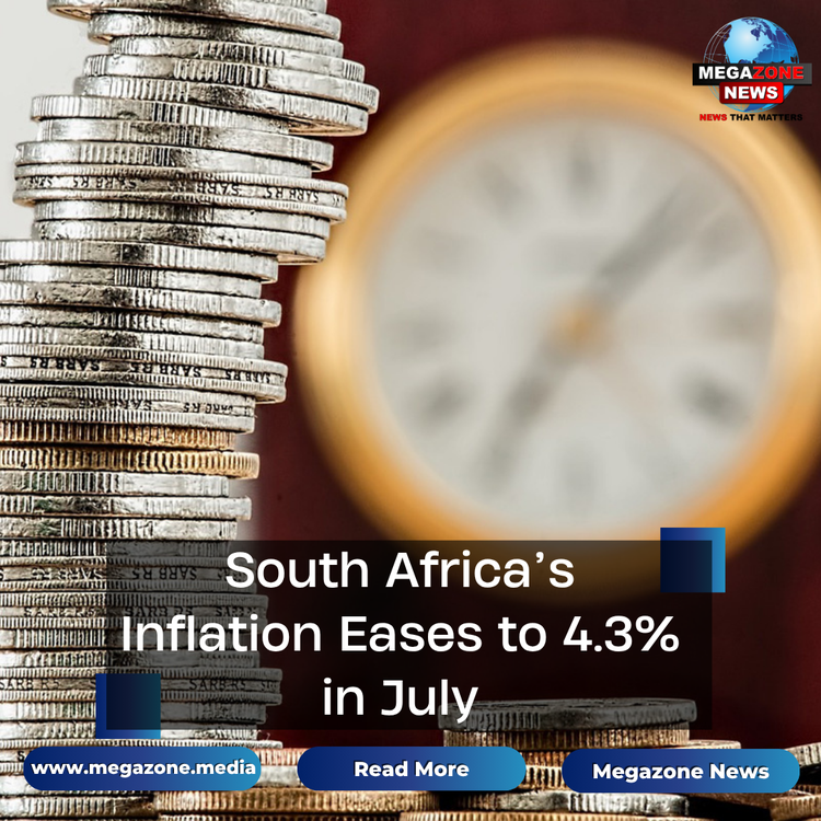 South Africa’s Inflation Eases to 4.3% in July
