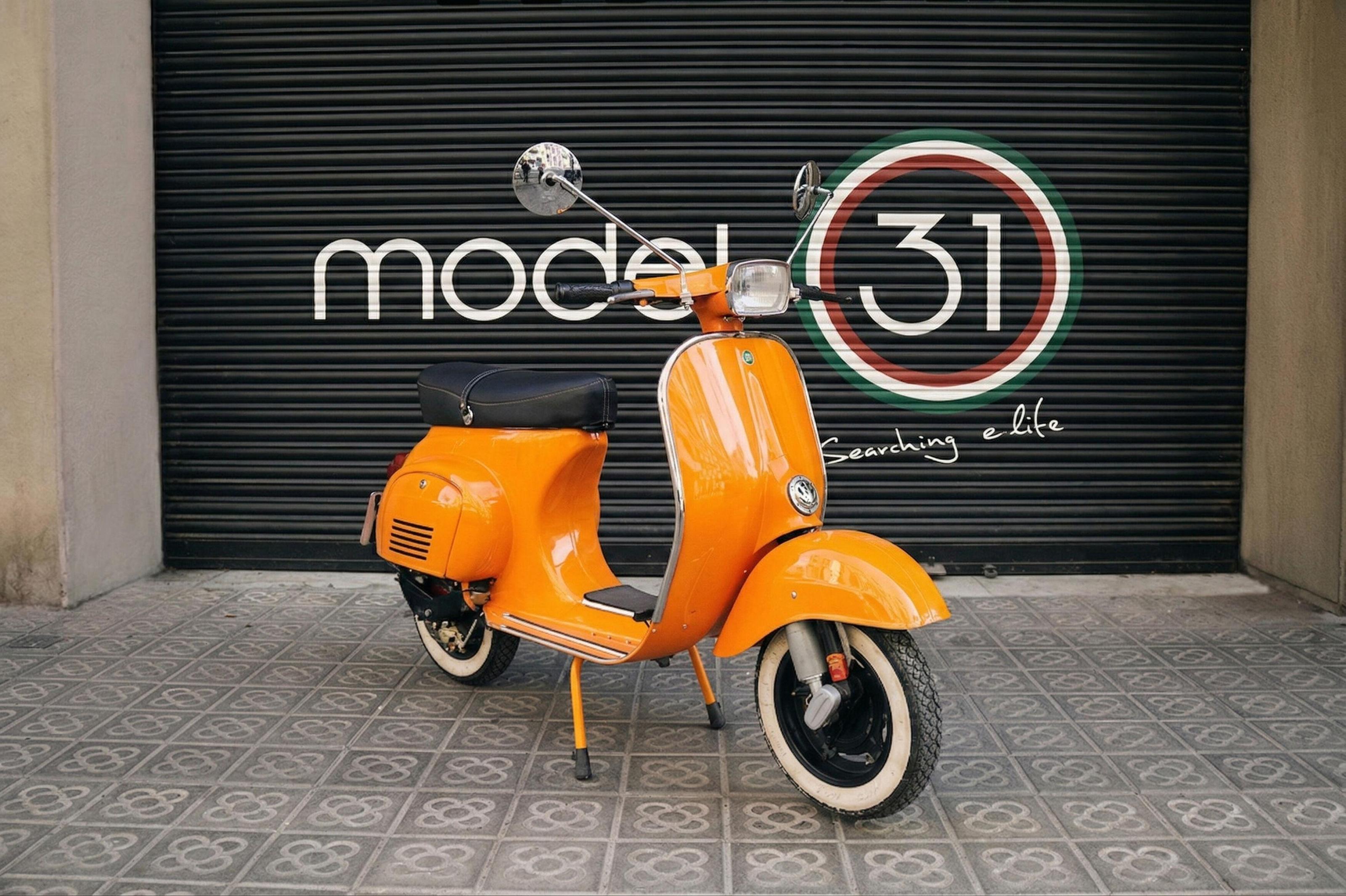 MODEL 31 PRESENTARÁ EN MADRID X MOTO SU PROYECTO DE CONVERSIÓN DE VESPAS CLÁSICAS A ELÉCTRICAS
