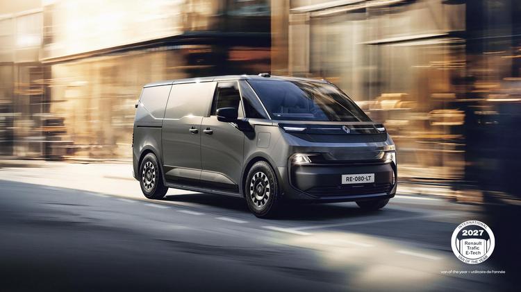 NUEVO RENAULT TRAFIC FURGÓN E-TECH ELÉCTRICO ELEGIDO FURGÓN DEL AÑO 2027
