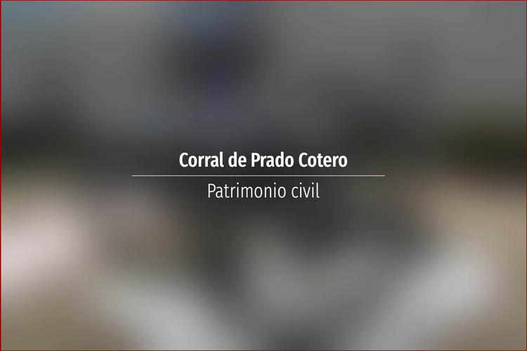 Corral de Prado Cotero