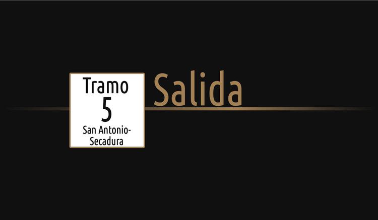 Tramo 5 › San Antonio-Secadura  › Salida